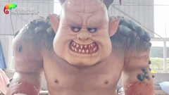 アニマトロニクスの狩猟巨人。