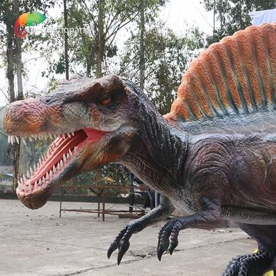 遊園地の運動場のためのテーマ パークの実物大のアニマトロニクス恐竜Spinosaurus