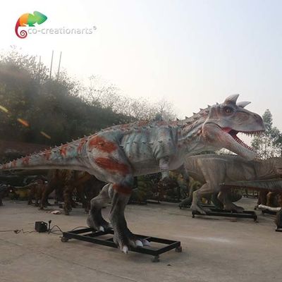 購入 遊園地のためのアニマトロニクス恐竜の実物大の恐竜モデルアニマトロニクスカルノタウルス online manufacture