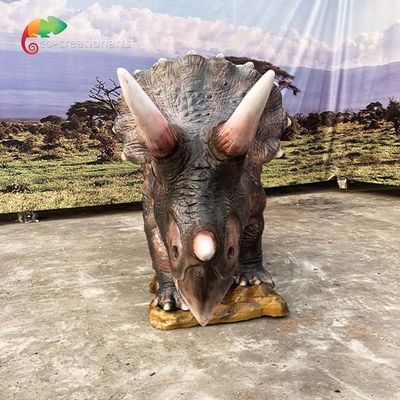 購入 遊園地のための防水アニマトロニクストリケラトプスの実物大のアニマトロニクス恐竜 online manufacture