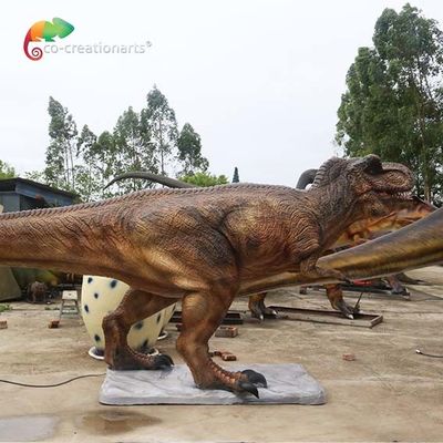 購入 Life Size Animatronic Dinosaur T-Rex Realistic Dinosaur Model For Amusement Park online manufacture