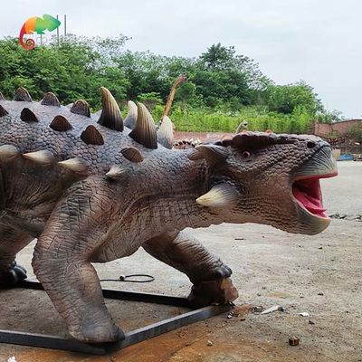 購入 テーマ パークのリアルなアニマトロニクス恐竜の実物大のアニマトロニクス Ankylosaurus online manufacture