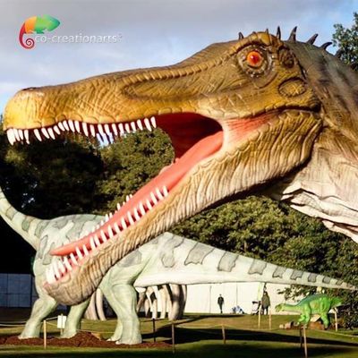 良い価格 Playground Infrared sensor Life Size Animatronic Dinosaurs Realistic Spinosaurus 12m オンライン