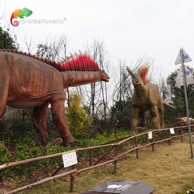良い価格 テーマ パークの実物大のアニマトロニクス恐竜のアマルガサウルス12メートル オンライン