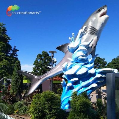 水族館 現実的なアニメートロン動物 シャーク・ウェーブ リアルなモデル 海洋世界展