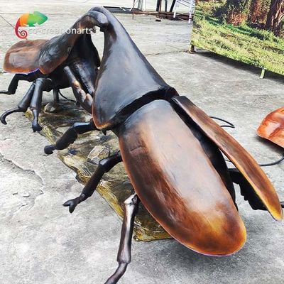 購入 ISOの現実的なアニマトロニクス昆虫動物によってカスタマイズされるTrypoxylus Dichotomus online manufacture