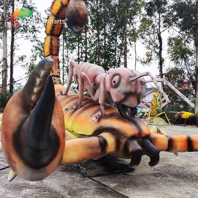 購入 リアルで現実的なアニマトロニクス動物の蠍は蟻の日曜日の抵抗と戦う online manufacture