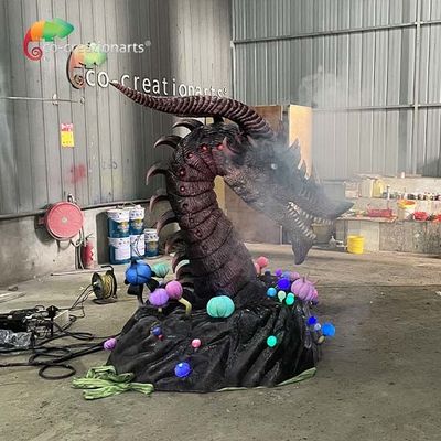 購入 西部の激しいアニマトロニクスドラゴンの太陽の証拠 online manufacture