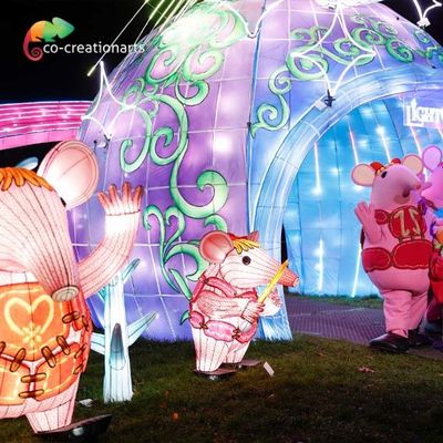 購入 LEDライト2m長さのOurdoorのクリスマス ショーのための中国の祝祭のランタン online manufacture