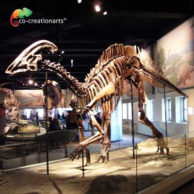 購入 世界のレプリカのParasaurolophusの防水のジュラ紀の骨組長さ15メートルの online manufacture