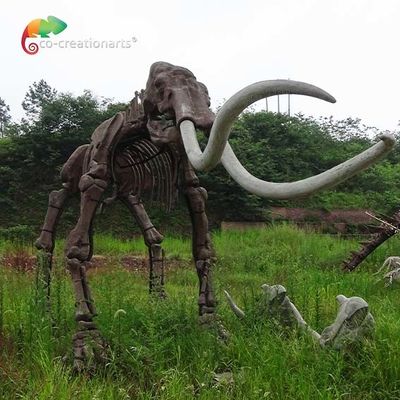 天候のreistanceの実質のサイズのレプリカの動物の骨組Mammuthusモデル