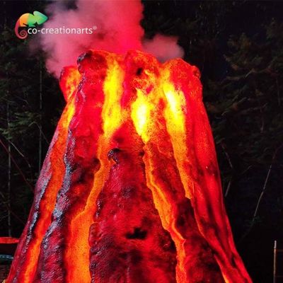 購入 水防水加工剤の遊園地のための顧客用アニマトロニクスsのガラス繊維の火山 online manufacture