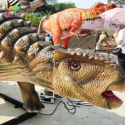 購入 ショッピング モール展覧会のためのセリウム5Mのアニマトロニクス Ankylosaurusの人工的な恐竜 online manufacture