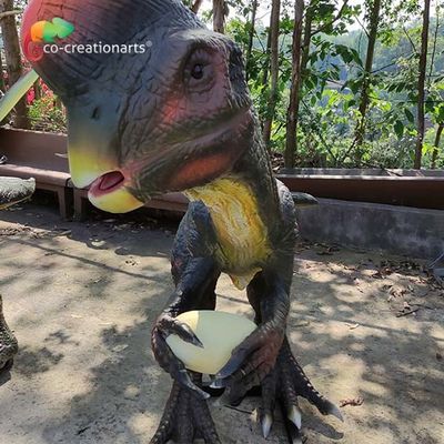 生きた音を持つ3MのシミュレーションのOviraptorの実質の実物大のアニマトロニクス恐竜