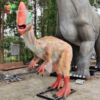 抵抗力があるOviraptorモデル現実的なアニマトロニクス恐竜の人工的な恐竜日曜日