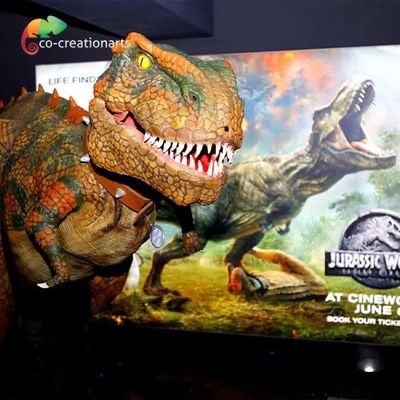 購入 カスタム化LEDライトが付いているアニマトロニクス T Rexの衣裳4.5メートルの online manufacture