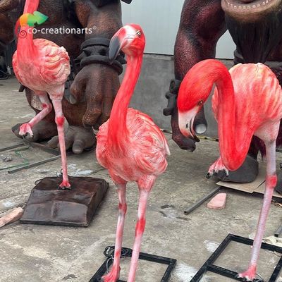 購入 セリウムはガラス繊維の動物の彫像のフラミンゴをカスタマイズする online manufacture