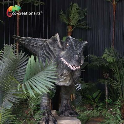 ZTEの遊園地のためのトラック地階が付いているAnimatronic恐竜のパペット