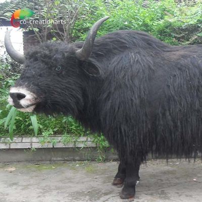 購入 展覧会のためのカスタマイズされたリアルなAnimatronicsのロボティック動物の野生のヤクの写し online manufacture