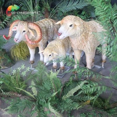 購入 青い110v Animatronicヒツジは動物展覧会のための動物を模倣した online manufacture