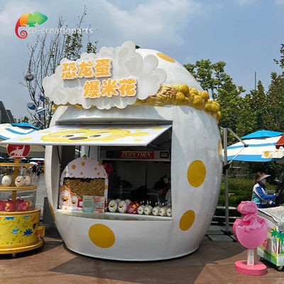 ポップコーン オーダーメイド ガラス繊維 キオスク 遊園地