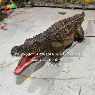 サイズの動物園の飾り付けのためのアニメートクロコジルシミュレーション動物