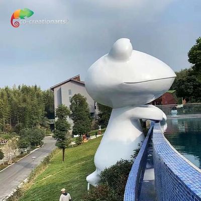良い価格 主題水公園のガラス繊維のアニマトロニクスカエルの彫像の天候の抵抗 オンライン