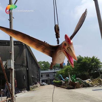 防水ジュラ紀のアニマトロニクス Pterosaurの遊園地の恐竜1.2メートル