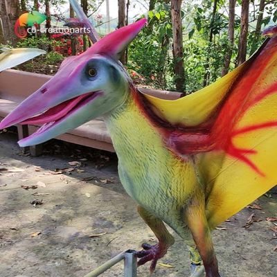 良い価格 ISO 110VACの現実的な恐竜のアニマトロニクス Pterosaurの運動場装置 オンライン