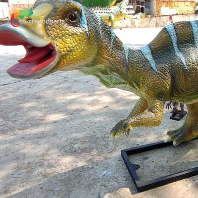ヘッド回転実物大のアニマトロニクス恐竜のシミュレーションのHadrosauridae