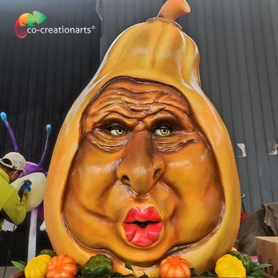 良い価格 遊園地のために取り外し可能なヘッド表面0.8メートルの高さのAnimatronicカボチャ オンライン