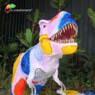 良い価格 遊園地の実物大のAnimatronic恐竜の家族によってカスタマイズされる音 オンライン