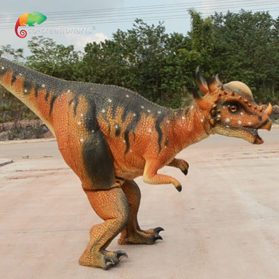 良い価格 アニマトロニック恐竜 パチセファロサウルス 衣装 遊園地での生きた姿 オンライン