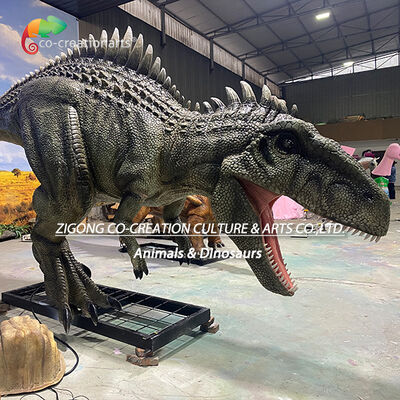 良い価格 リアルなアニメトロニック ギガノトサウルス 恐竜 テーマパークや博物館展示のために オンライン
